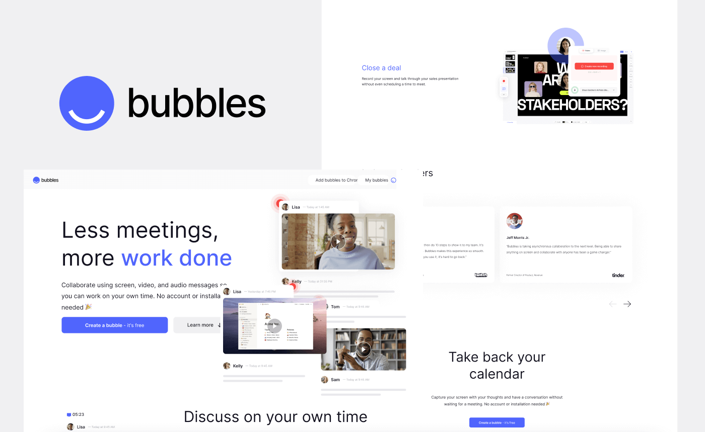Bubbles project
